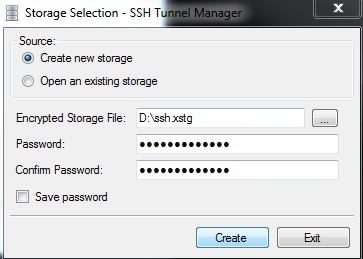 setup ssh tunnel