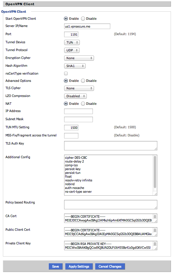 OpenVPN Client 2.6.5 downloading